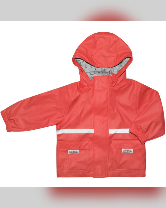 Silly Billyz Waterproof Jacket Red