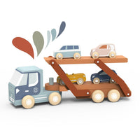 Speedy Monkey Car Carrier Truck with 4 Cars