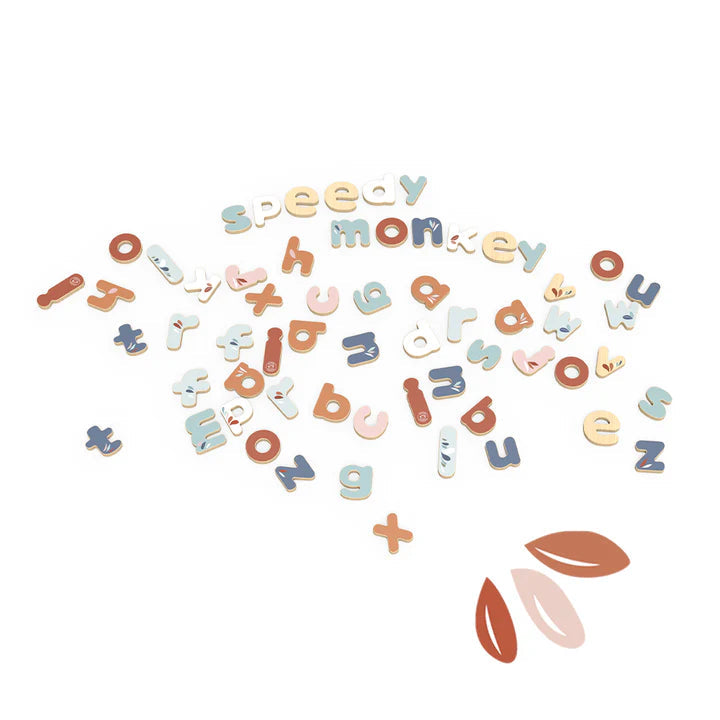 Speedy Monkey Magnetic Letters – 60 Pieces