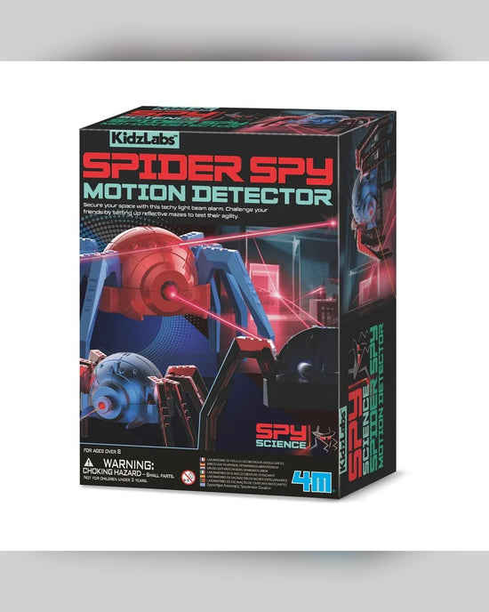 4M Spider Spy Motion Detector Science Kit