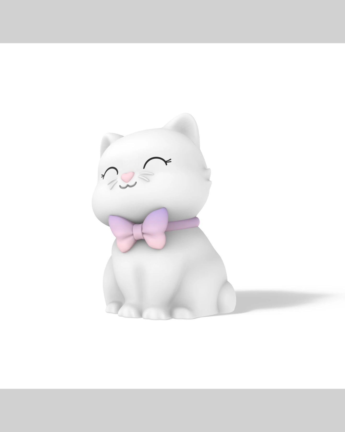 Squishy Lulu the Cat USB Rechargeable Night Light