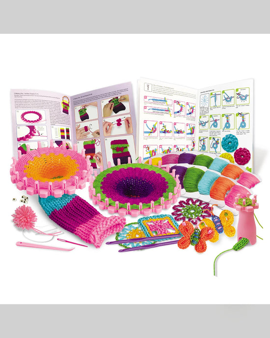 4M STEAM Powered Kids Knitting & Crochet Kit