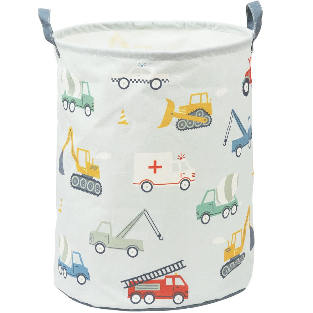 Vehicles patterned A Little Lovely Company storage basket