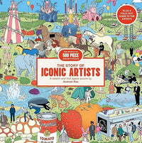 The Story of Iconic Artists 500 Piece Jigsaw Puzzle