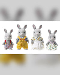 Sylvanian Families Cottontail Rabbit Family