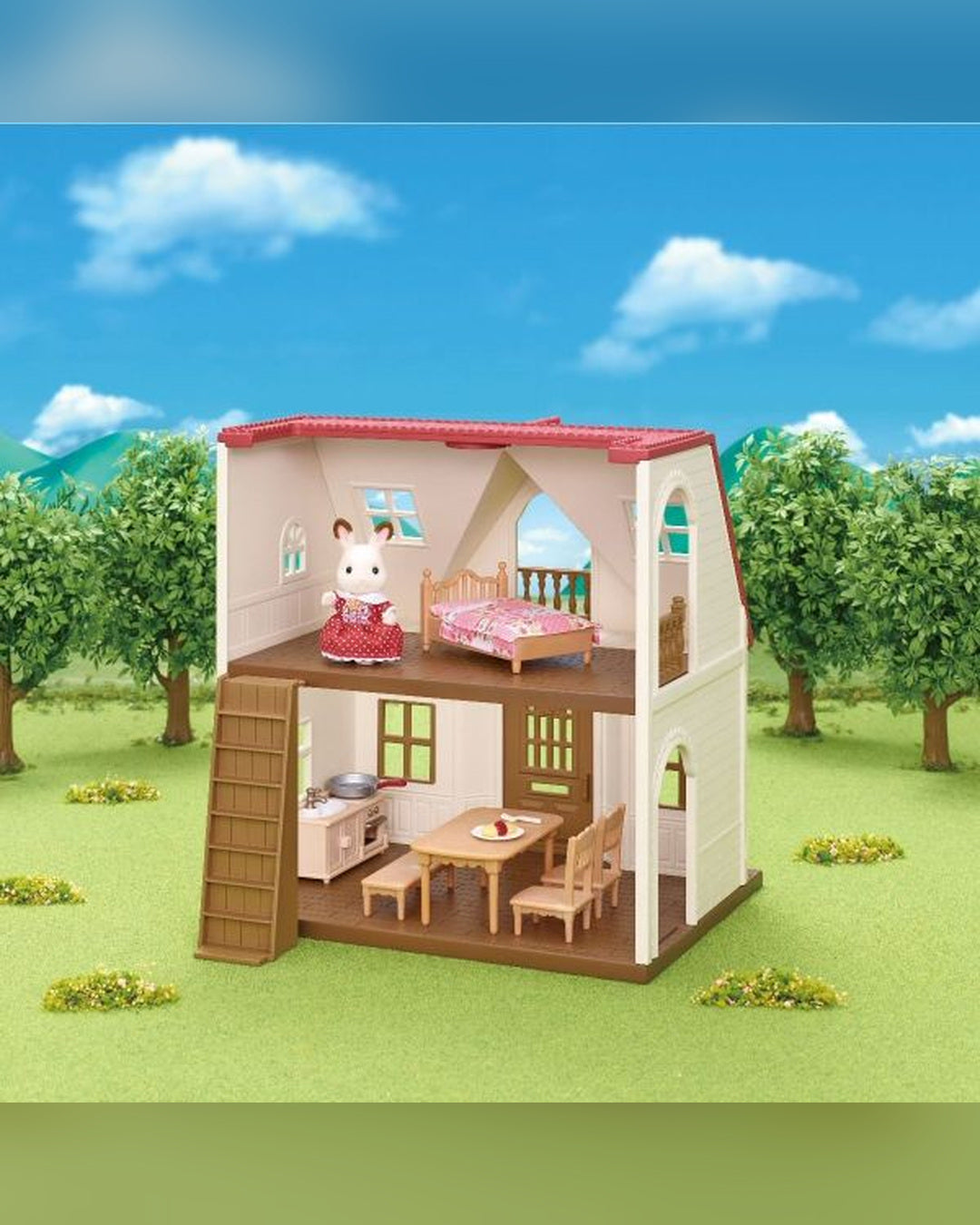 Sylvanian Families Red Roof Cosy Cottage Starter Home