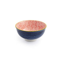 Mikasa 12 cm Nibble Bowl – Blue Red Arc