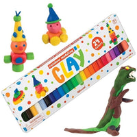 Toysmith Rainbow Clay 13-Colour Modelling Set