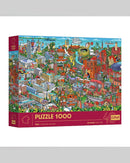 Trefl Tri-City 40th Anniversary 1000-Piece Jigsaw Puzzle
