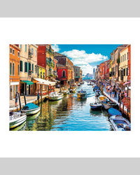 Trefl Red Murano Island, Venice 2000-Piece Jigsaw Puzzle