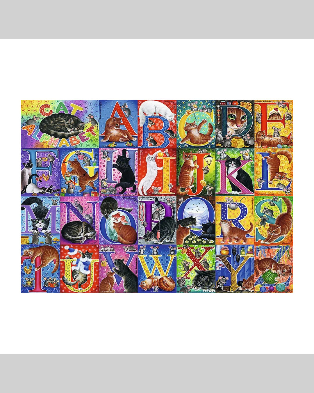 Trefl Cat's Alphabet 500-Piece Jigsaw Puzzle