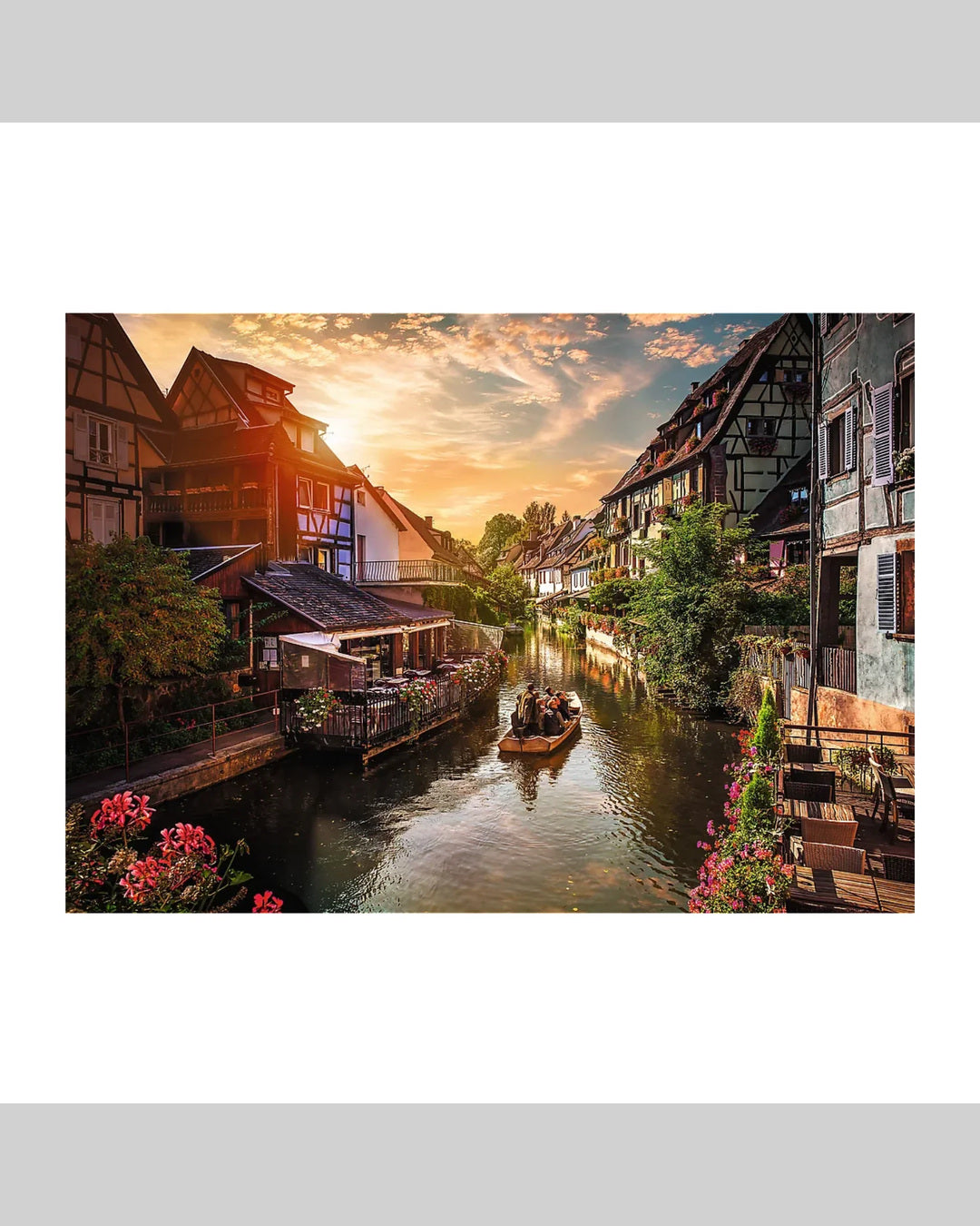 Trefl Photo Odyssey Little Venice in Colmar, France 1000-Piece Premium Plus Jigsaw Puzzle