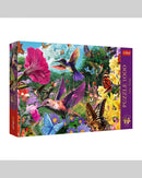Trefl Tea Time Hummingbird Garden 1000-Piece Premium Plus Jigsaw Puzzle