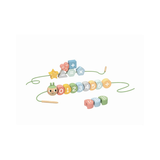 Lacing Caterpillar Numbers