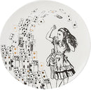V&A Alice in Wonderland Set of 4 Fine China Side Plates
