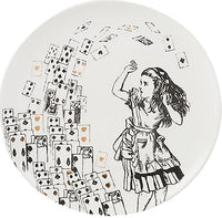 V&A Alice in Wonderland Set of 4 Fine China Side Plates