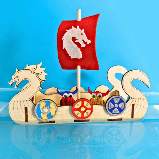 Viking Longboat Craft Kit