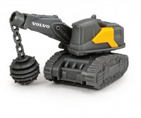 Dickie Toys Volvo Micro Workers 5-Piece Construction Vehicle Set
