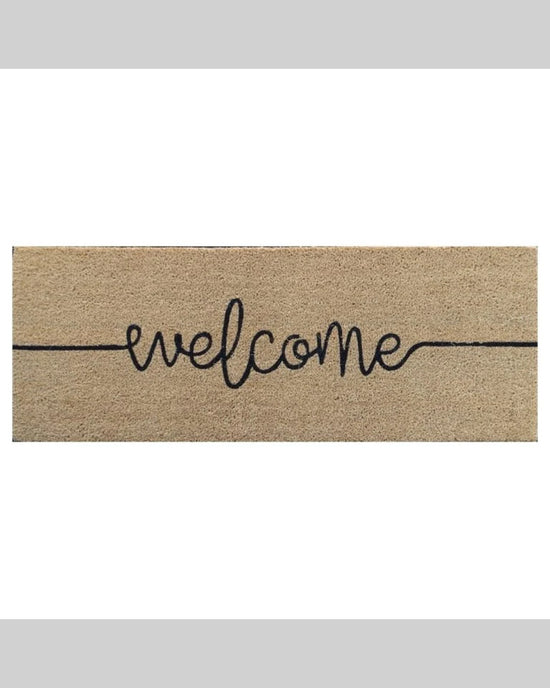 Welcome Coir Doormat