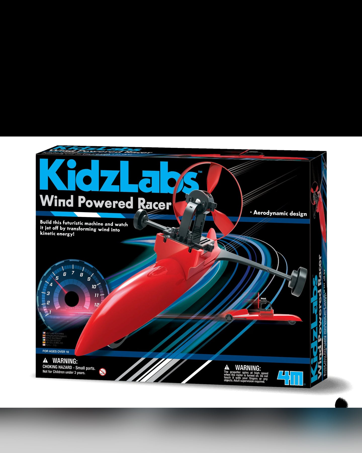 4M Wind Powered Racer Robot Kit