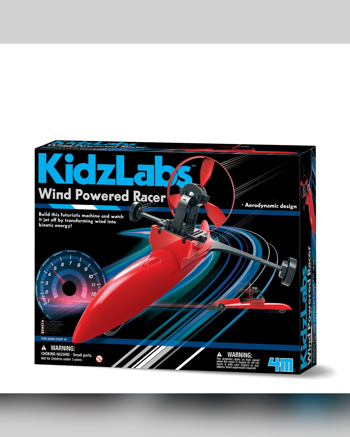 4M Wind Powered Racer Robot Kit-1