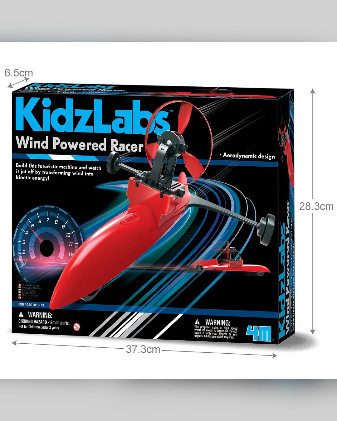 4M Wind Powered Racer Robot Kit-2